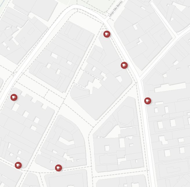Map rendering of a location.
